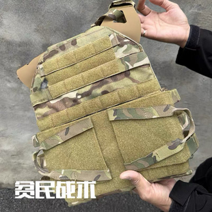 贫民战术推荐jpc2.0 新手下场轻量化战术背心 茉莉系统