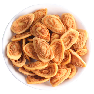 卧龙五香味猫耳朵怀旧零食小吃散装酥性饼干甜辣猫耳酥糕点麻花