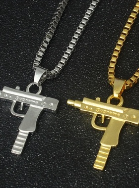 men fashion golden long chain gold plating necklace hiphop