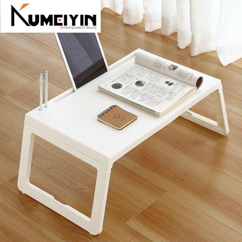 网红dormitory bed desk laptop table of the tray table foldin