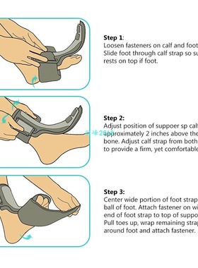 Plantar Fasciitis Dorsal Night Day Splint Foot Orthosis St