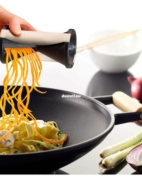 Spirelli Grater Slicer Compact Funnel Julienne Spiral Twis