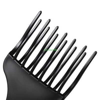 1pc insert afro hair pick comb wide comb teeth hair fork b