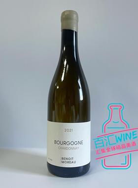 法国原瓶 莫罗-贝诺酒庄 勃艮第干白葡萄酒 Benoit Moreau 2021年