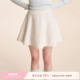 26ss 浪漫蕾丝 兔毛羊毛 Kroche 蕾丝拼接松紧腰A字短款 半身裙