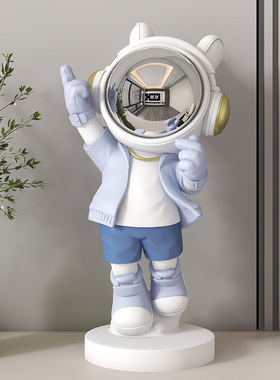 益方家居宇航员太空人桌面摆件家居入户玄关电视柜酒柜装饰品礼物