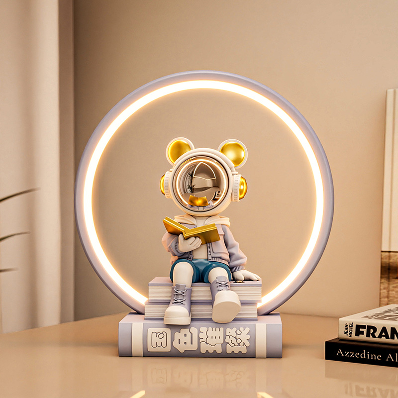创意太空人小夜灯摆件