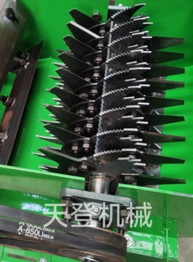 卧式铡草机揉丝总成铡草机小钢炮3吨型刀盘揉丝总成配件大全