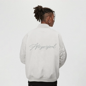 ATRY花体LOGO系列MA1飞行夹克 国潮牌秋冬季 cleanfit高街保暖外套