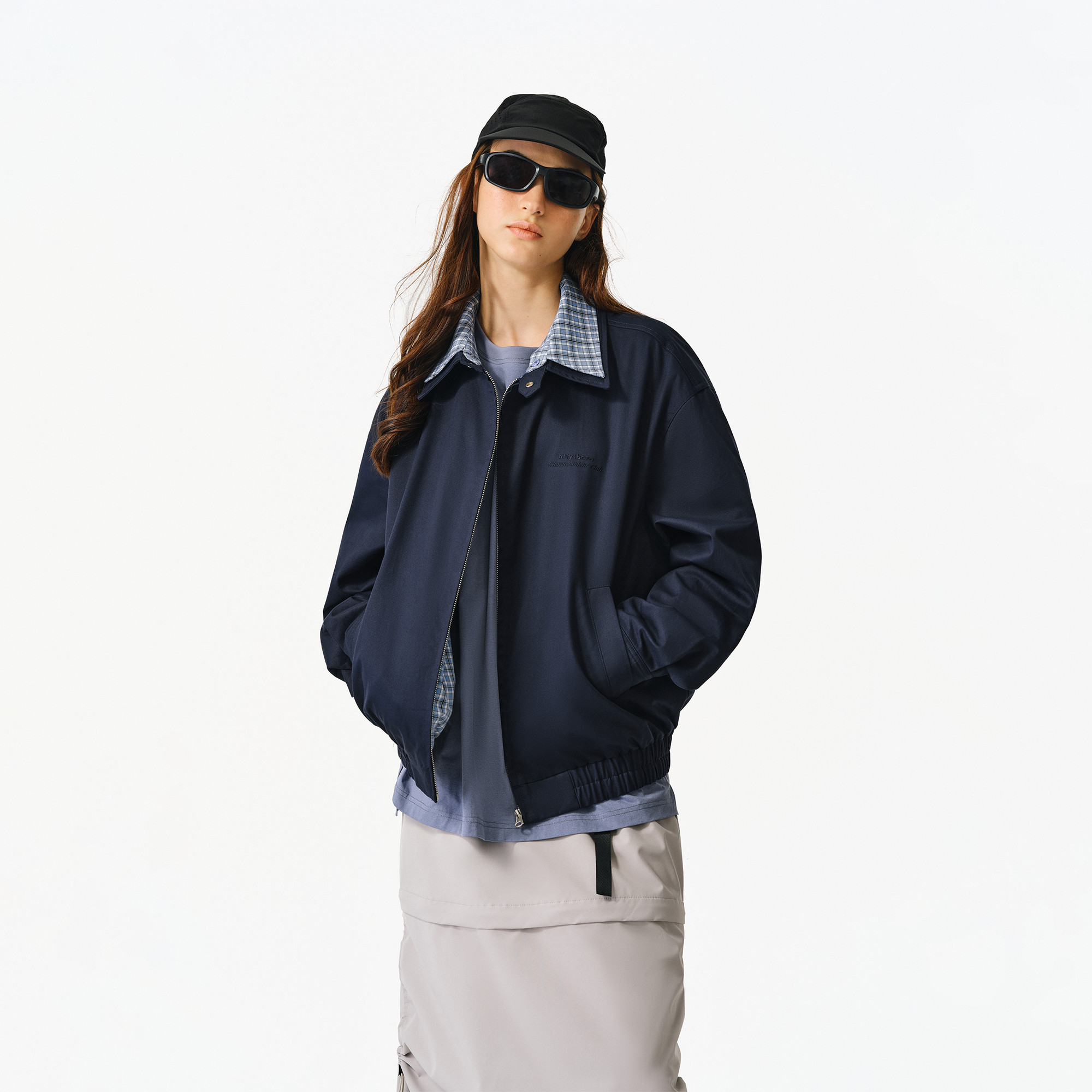 哈灵顿夹克外套潮牌美式拉链上衣