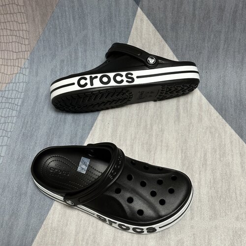 Crocs卡骆驰 Bayaband Clog 贝雅 EVA 一脚蹬 洞洞鞋 蓝白红