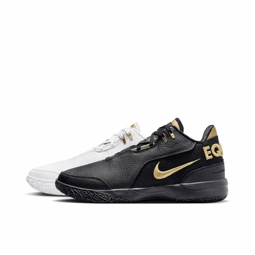 Nike LeBron NXXT Gen 时尚百搭 低帮 篮球鞋 男款 黑白金
