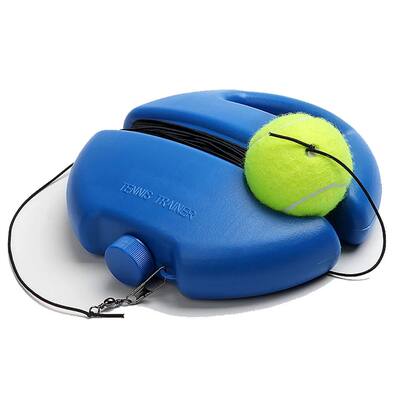 Tennis Trainer Heavy Duty Base With Elastic Rope Ball Outdoo