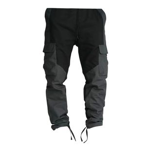 Pants Hiking Men Worko Overalls Cargo Casual Panel Terrain