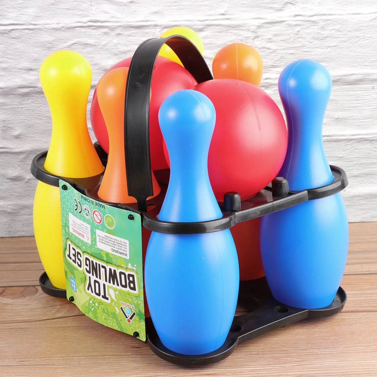 Children Bowling Set Indoor Outdoor Games Educational-封面