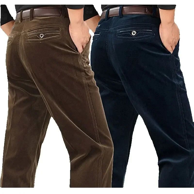 Corduroy pants loose joggers middle-aged men dad installed i