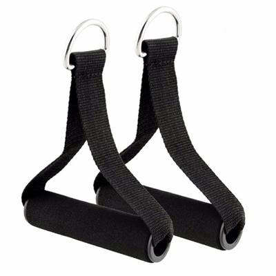 Gym Resistance Bands Handles Anti-slip Grip Strong Nylon Web