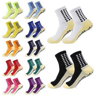 12Pair New Football Socks Mens Womens Sports Socks Non-slip