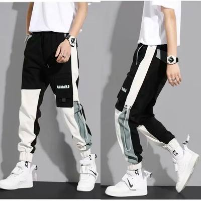 Men's ndy Fleece Cargo Pants With Multi Pockets, Casual Stre