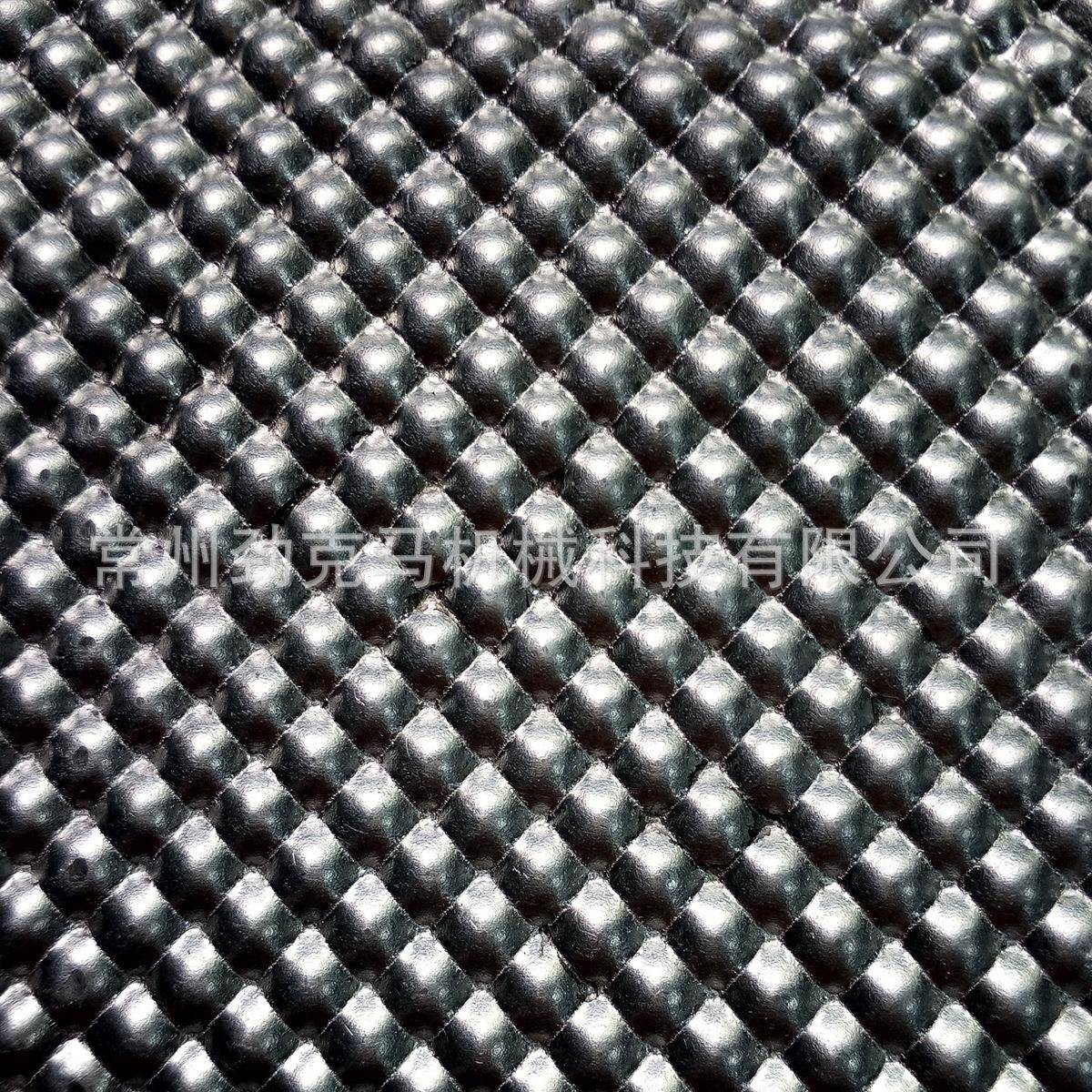 汽车发动机散热珍珠纹不锈钢板压花机 放卷机 剪切机整套设备