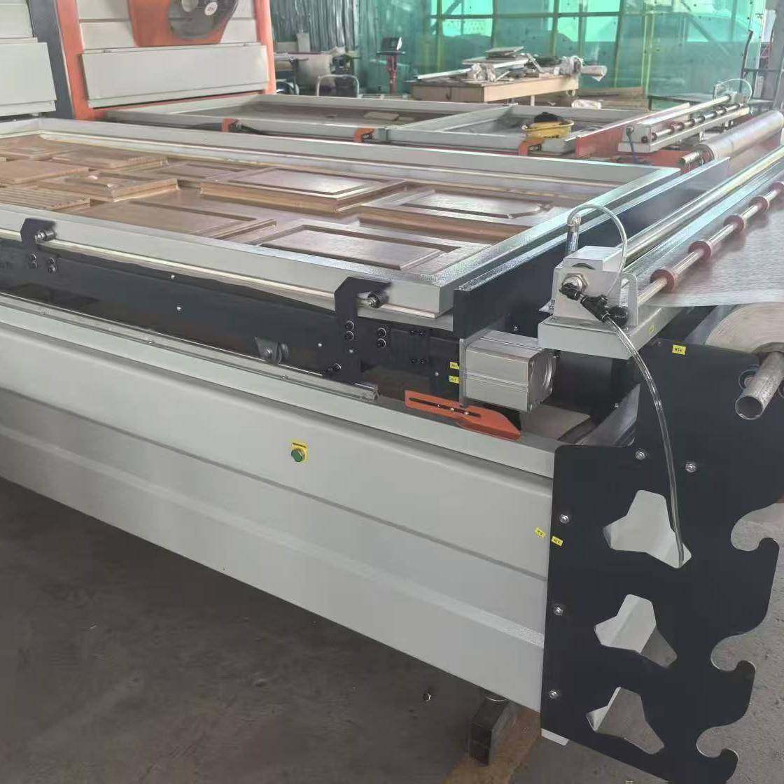 交换工作台双工位PVC木门真空覆膜机 自动进出仓橱柜衣柜板吸塑机,五金/工具,机床,淘宝优惠券,粉丝福利购,淘宝优惠卷