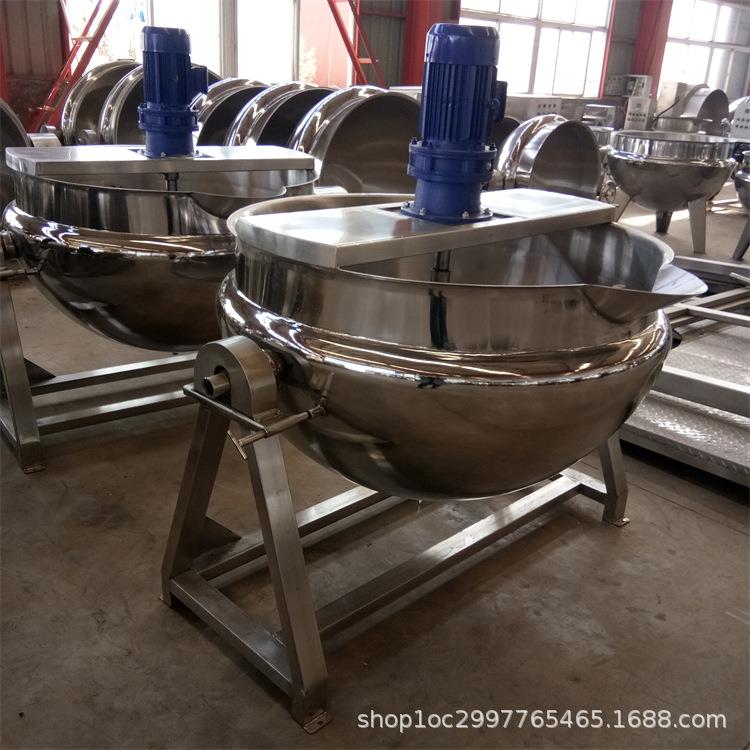 绿驰生肉去血水夹层锅 大型立式翻筐蔬菜焯水锅 排骨卤煮上色炒锅