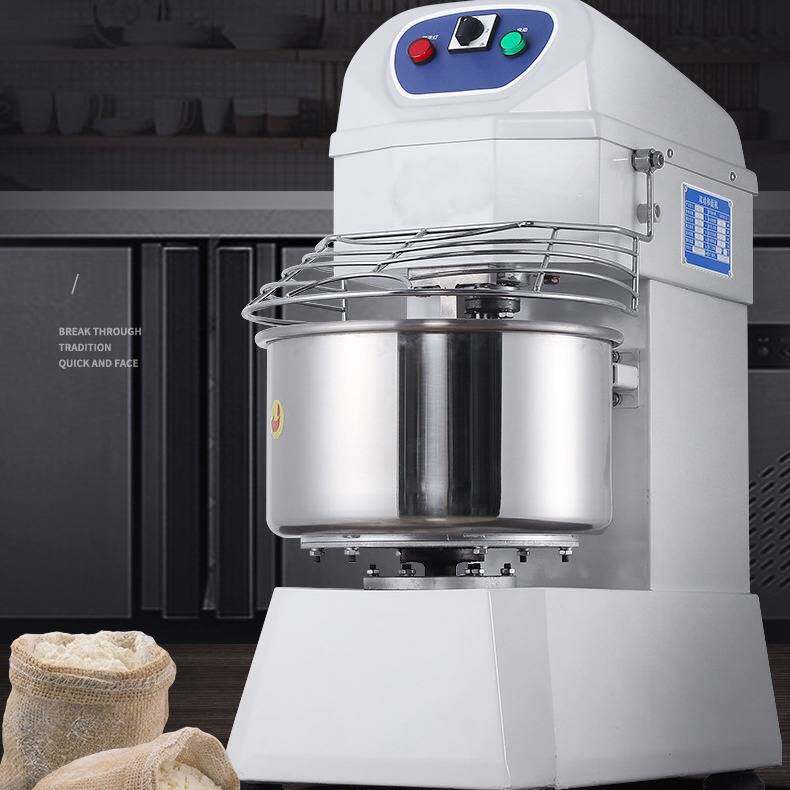 现货半包粉30L升和面机 电动立式商用12KG干面粉20公斤面团揉面机
