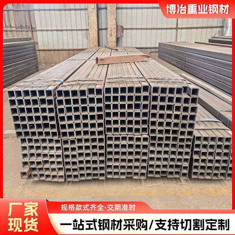 Q345矩形管大口径方管20#45号无缝钢管Q355B黑方管16mm无缝方矩管