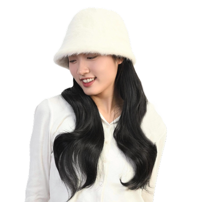 LUCYLEE可拆卸盆栽帽长直接发片