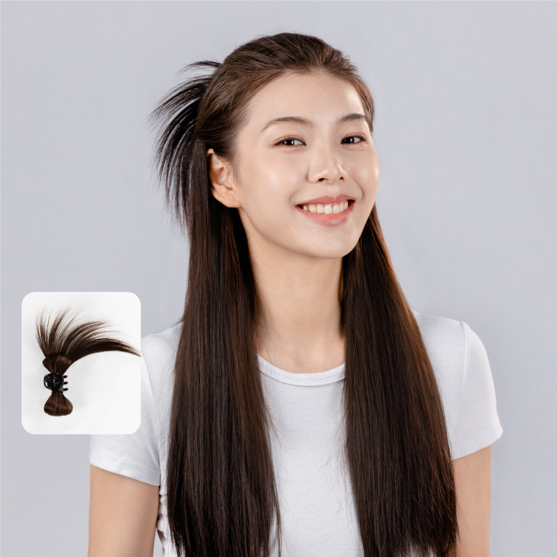 LUCYLEE蝴蝶扇毽子头修颜减龄