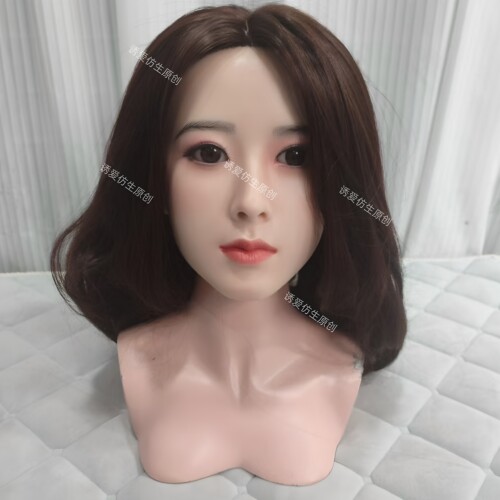硅胶仿真口腔植发头雕