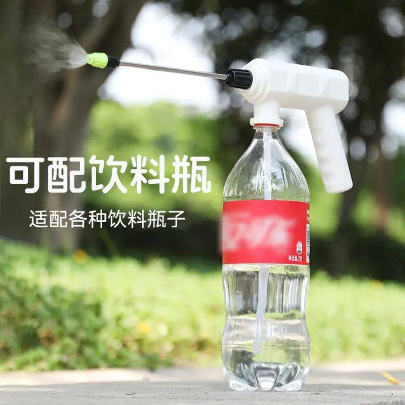 新款喷雾器电动喷壶充电式小型微型浇花喷头家用高压洒水枪喷水壶