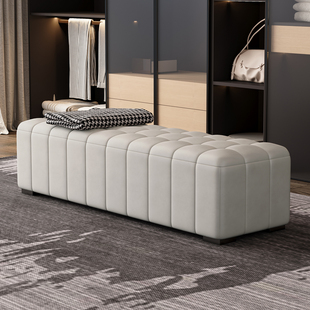 意式衣帽间中岛沙发长凳轻奢门口储物换鞋凳可收纳床榻卧室床尾凳