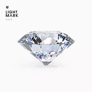 LightMark小白光GIA/IGI裸钻定制1克拉求婚培育钻戒定制专用
