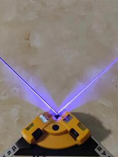 激光红外线水平仪直角地线仪90度直角尺水平尺多功能装修打线工具