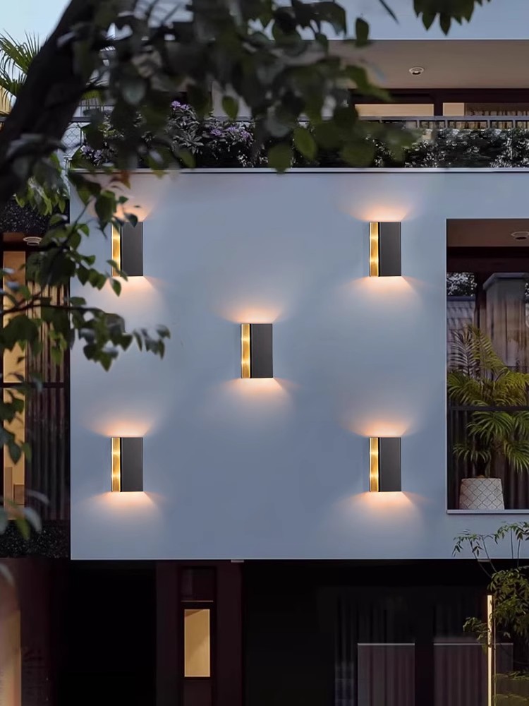 雕刻户外防水壁灯洗墙机庭院气氛壁灯外壁灯花园壁灯露台壁灯