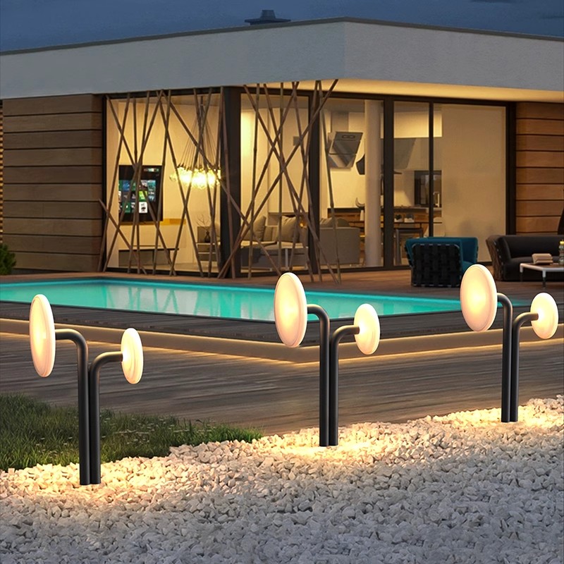 刻为户外草坪灯别墅庭院灯蘑菇灯花园景观灯防水草地灯装饰氛围灯