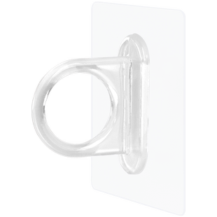 高粘度免钉胶贴墙专用衣柜杆固定纳米胶带胶贴金属置物架强力承重免打孔衣架钩可移除创意无痕环形扣粘钩挂钩