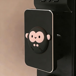 智能门锁防静电套加厚防磕碰硅胶门把手套智能锁密码指纹锁保护套