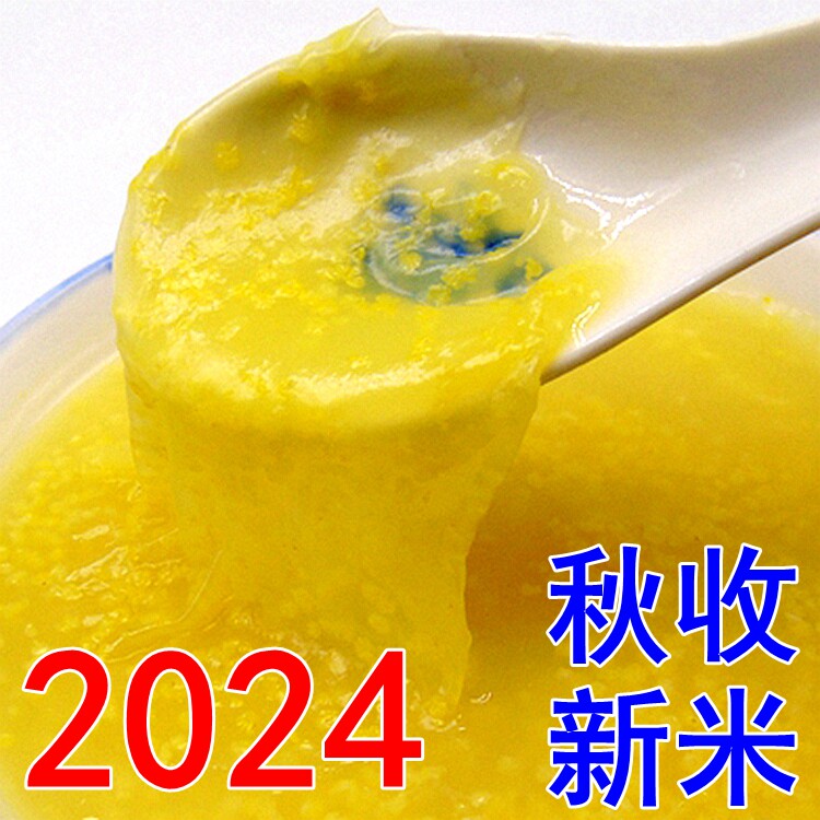 【5斤】2024年新黄小米 农家 新小黄米宝宝孕妇月子粟米粗粮杂粮
