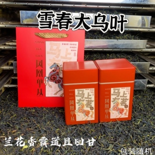 2026年【雪春大乌叶】兰花霸道耐泡礼盒凤凰单丛茶 新茶上市 500g