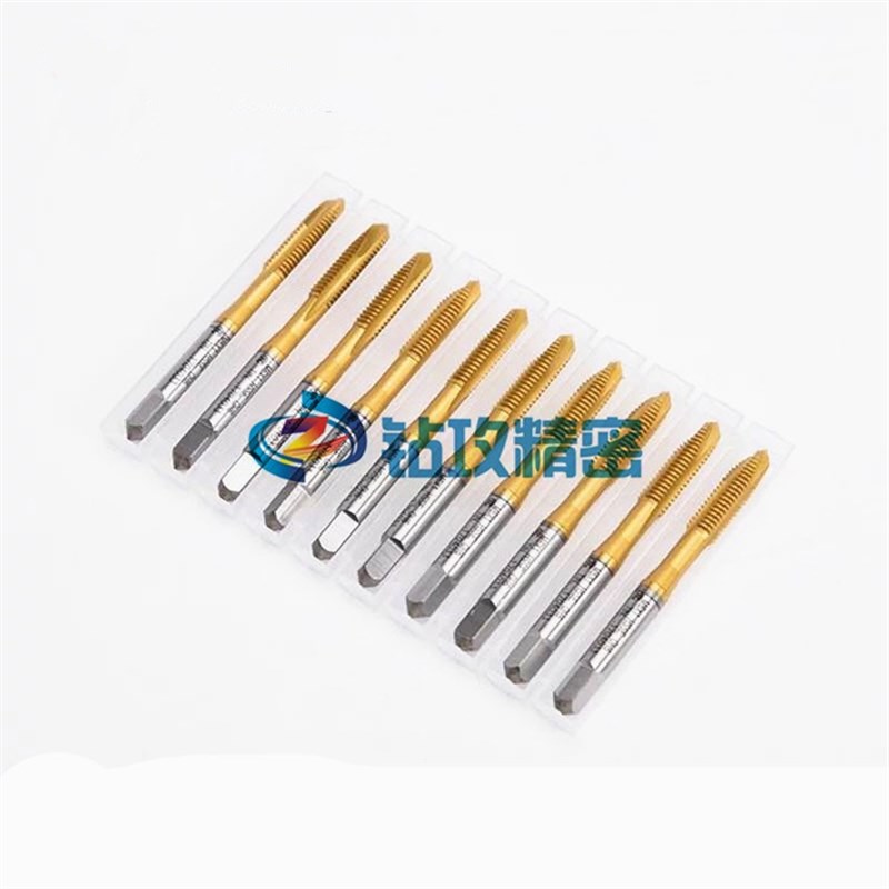 代替TOSG镀钛先端直槽丝攻M2M2.5M3M3.5M4M5M6M7MR8M10M12螺尖丝