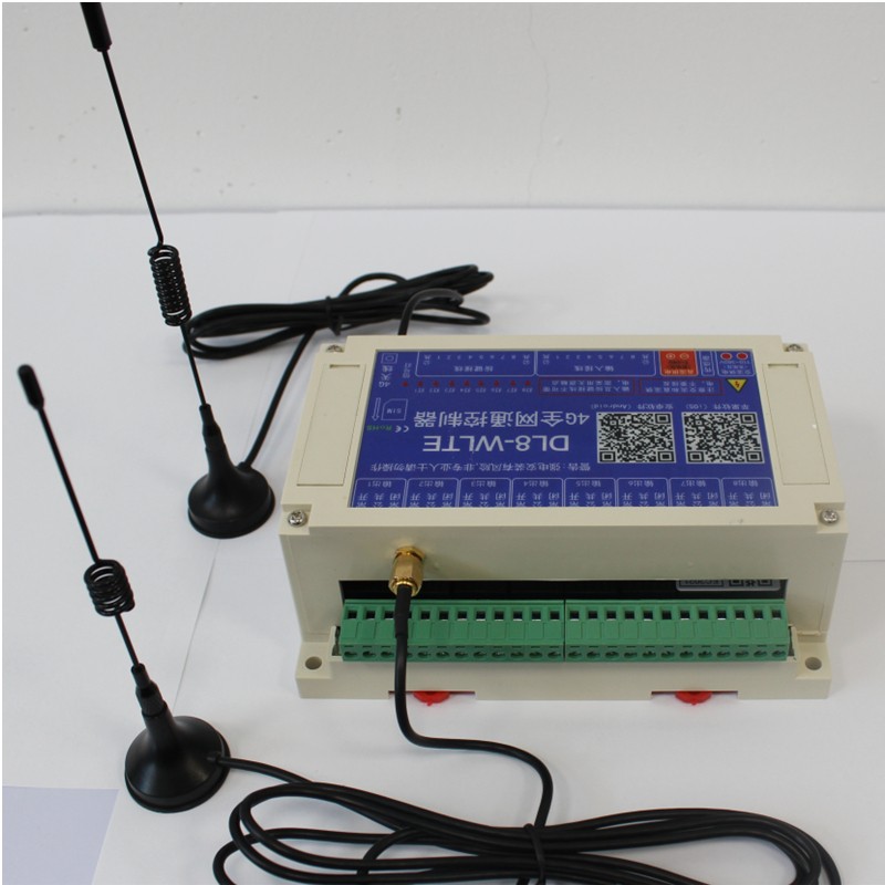 4G远程控制开关大棚卷帘机温湿度输入联动手机无线遥控8路继电器