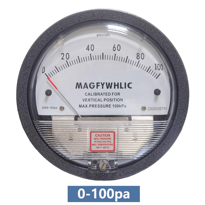 微压差表计气体空气洁净室中效风压表正负压净化病房表养殖压力表