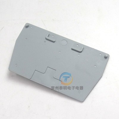 导轨式URTK/S试验端子隔板 URTKS测试电流接线端子排挡板