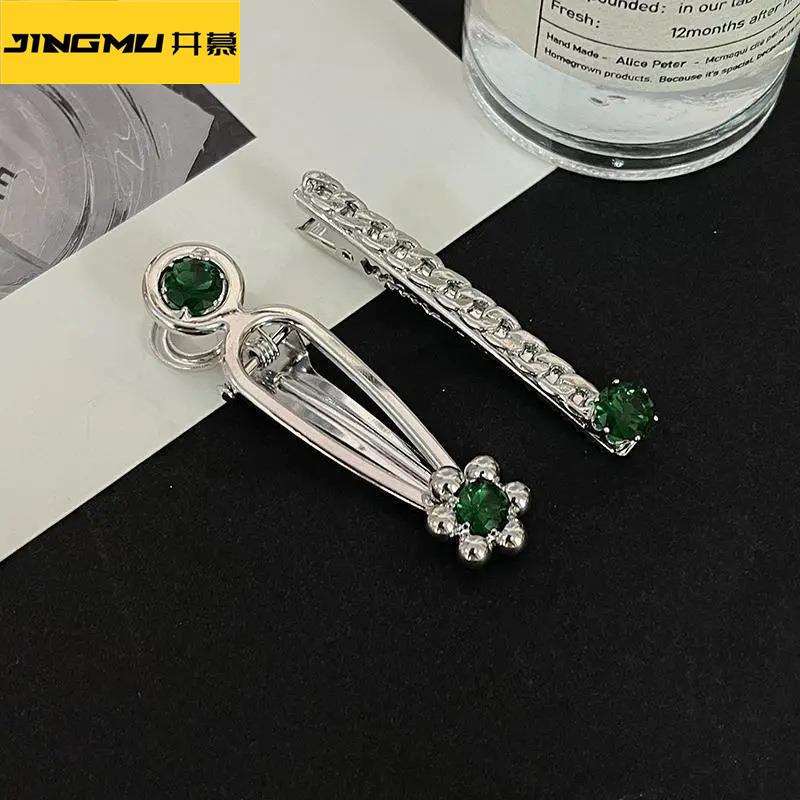 井慕~新款韩系时尚个性金属发夹高颜值刘海夹百搭侧边夹发卡气质