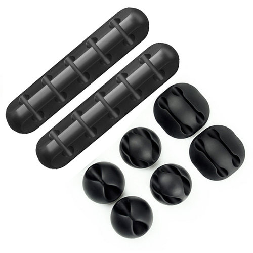 Cable Organizer Silicone USB Cable Winder Desktop Tidy