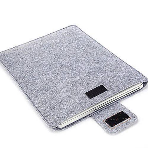 Felt Sleeve Slim Tablet Case Cover Bag for MacBooks Air Pro