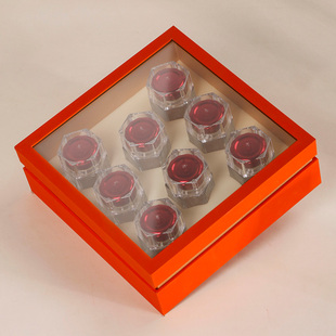 8瓶装 盒6 即食燕窝礼盒空盒六角瓶可定制现货 包装 鲜炖燕窝分瓶装
