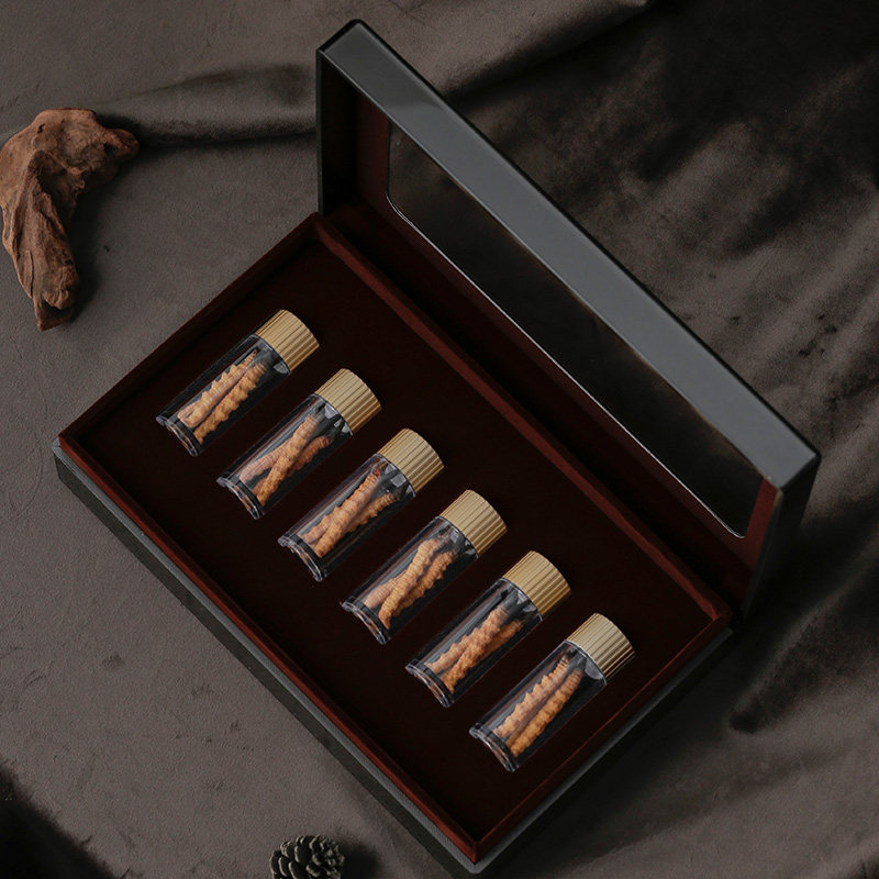 高档虫草礼盒包装盒空盒现货可定制